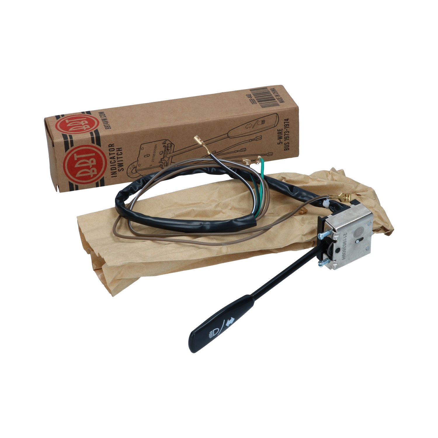 Commutateur clignoteur5-fils 211 953 509H