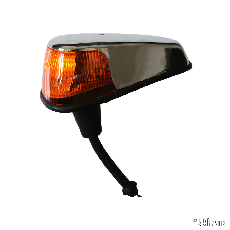 Front turn signal indicator, right, orange lensUSA-model, mounting on the wings. 113 953 042N