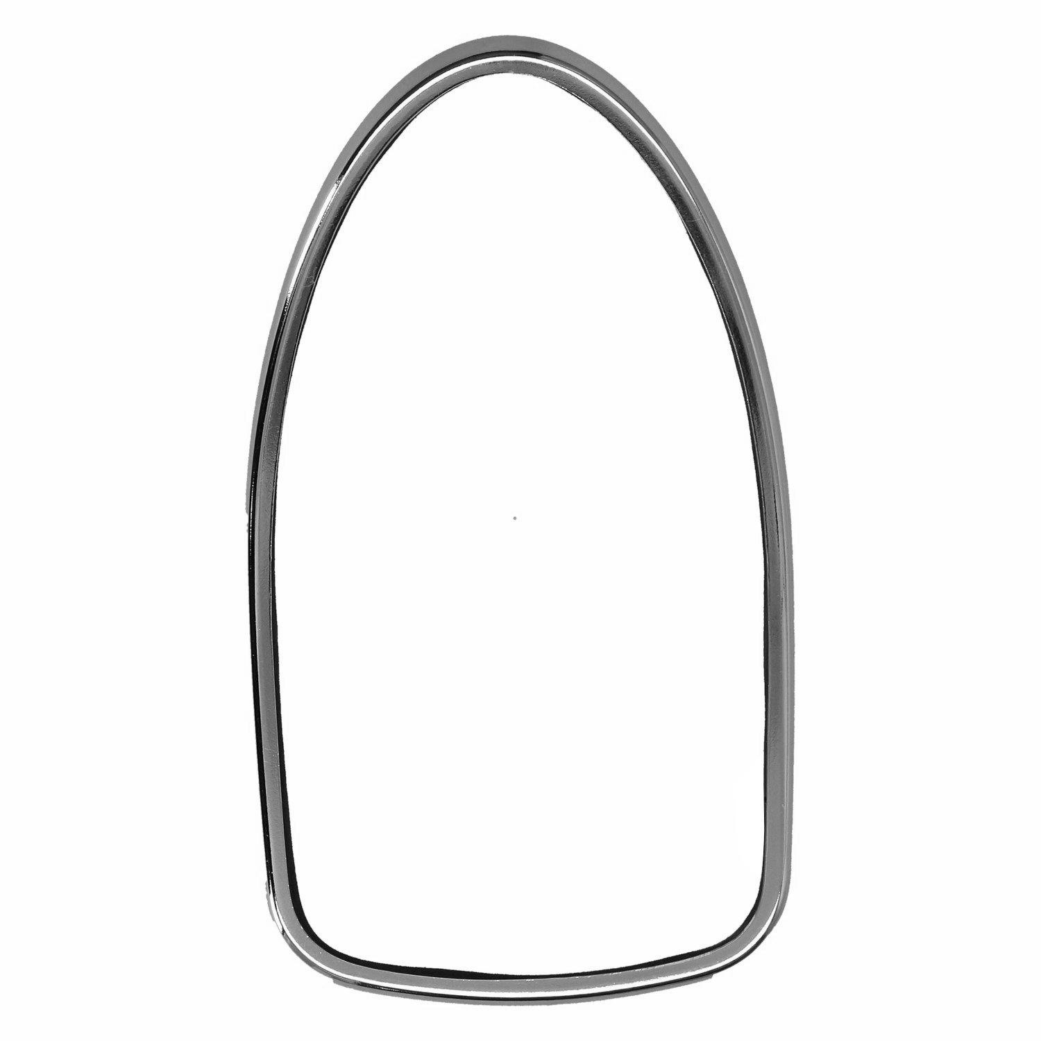 Cercle pour feu arrière verre-pied, chromé 111 945 117A