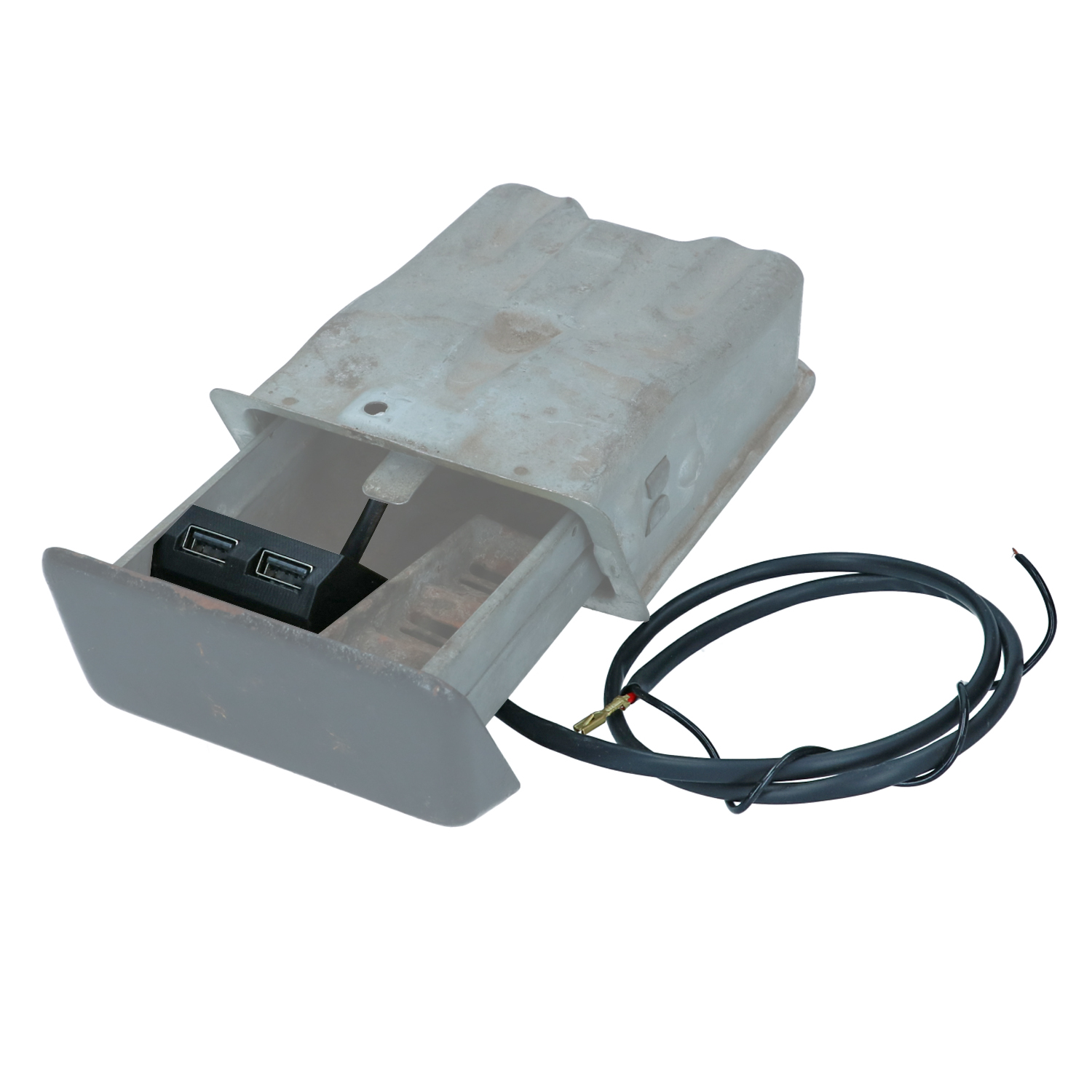 USB chargeur pour cendrier12 Volt (pour cendrier en metal) 