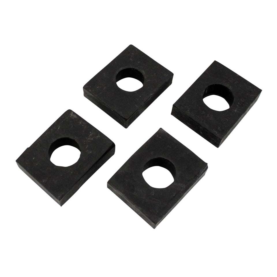 Unterlagen zwischen Fahrgestell und Karosserie, 10mm 111 899 115A (x4)