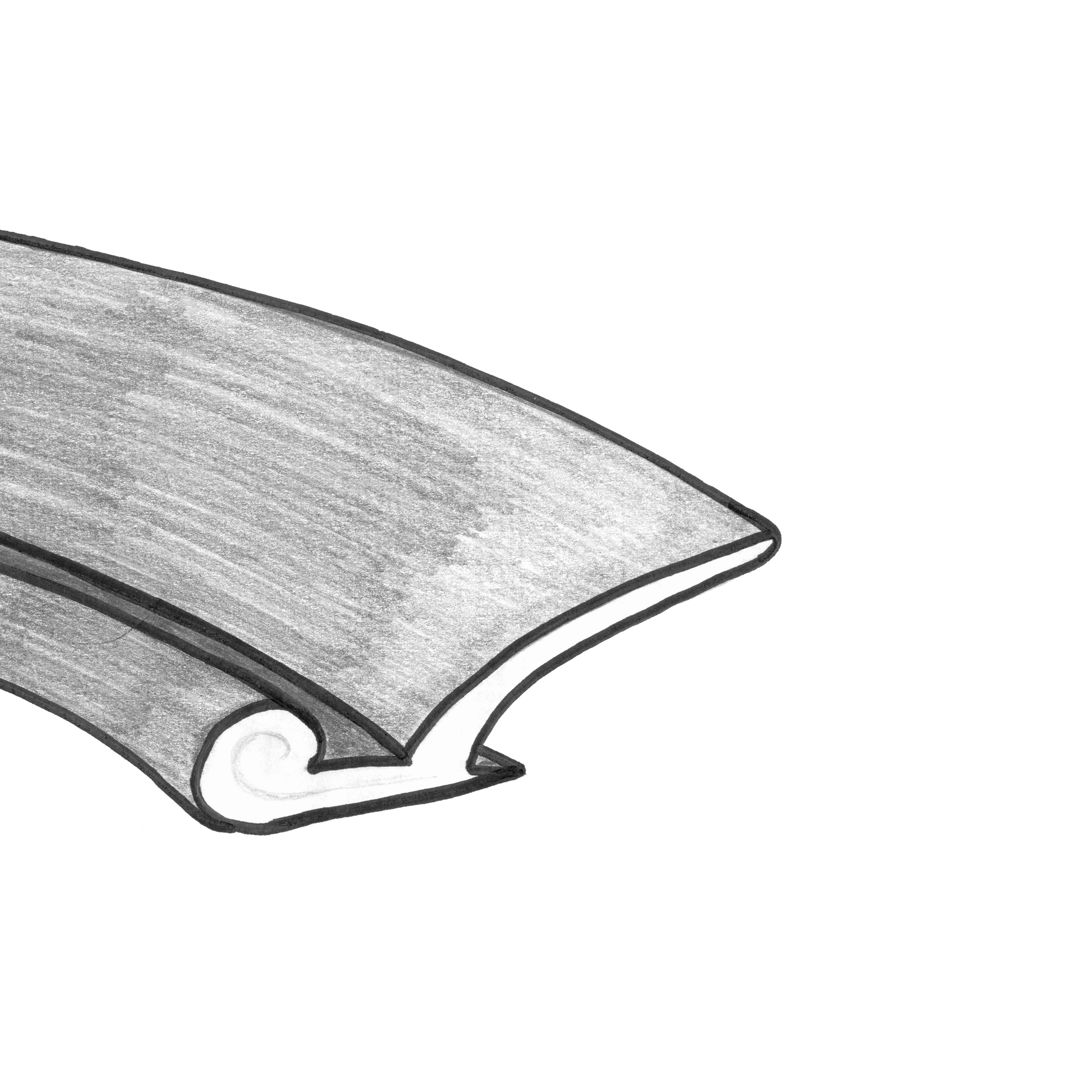 Borracha do capô 113 823 731B