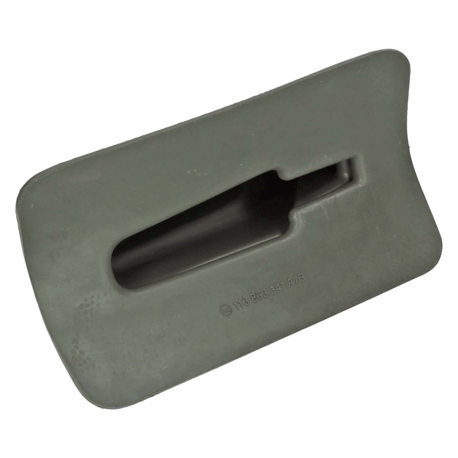 Emergency brake boot, grey 113 863 341B
