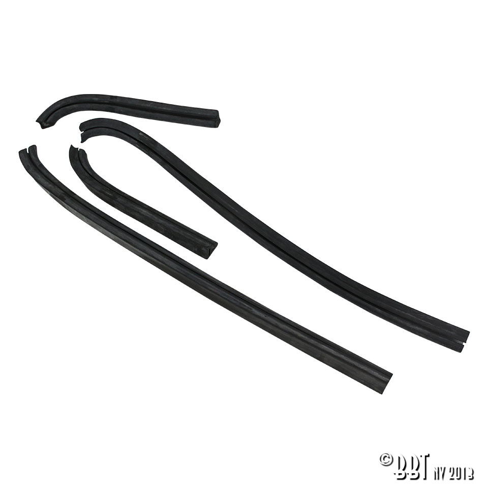 Seals roof-glass, convertible, as pair, L/R 141 871 925A