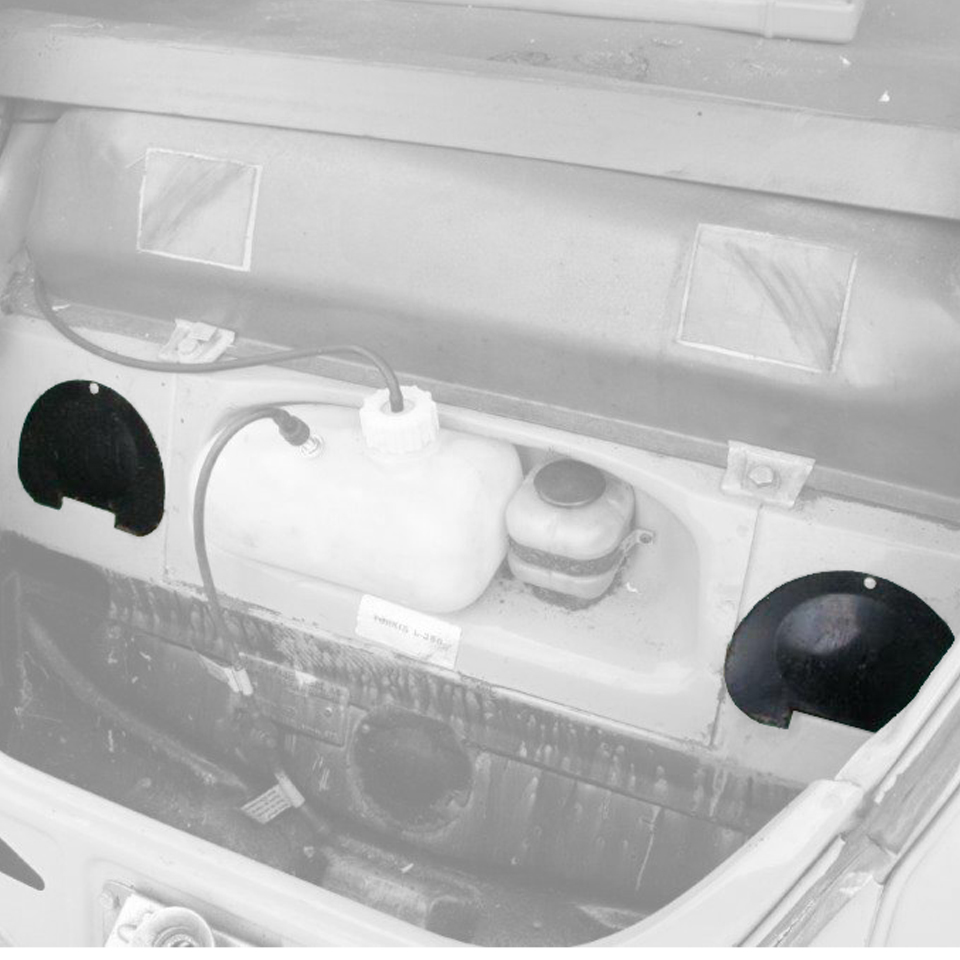 Deksel stuurhuisinspectie reservewielbak 111 805 585A