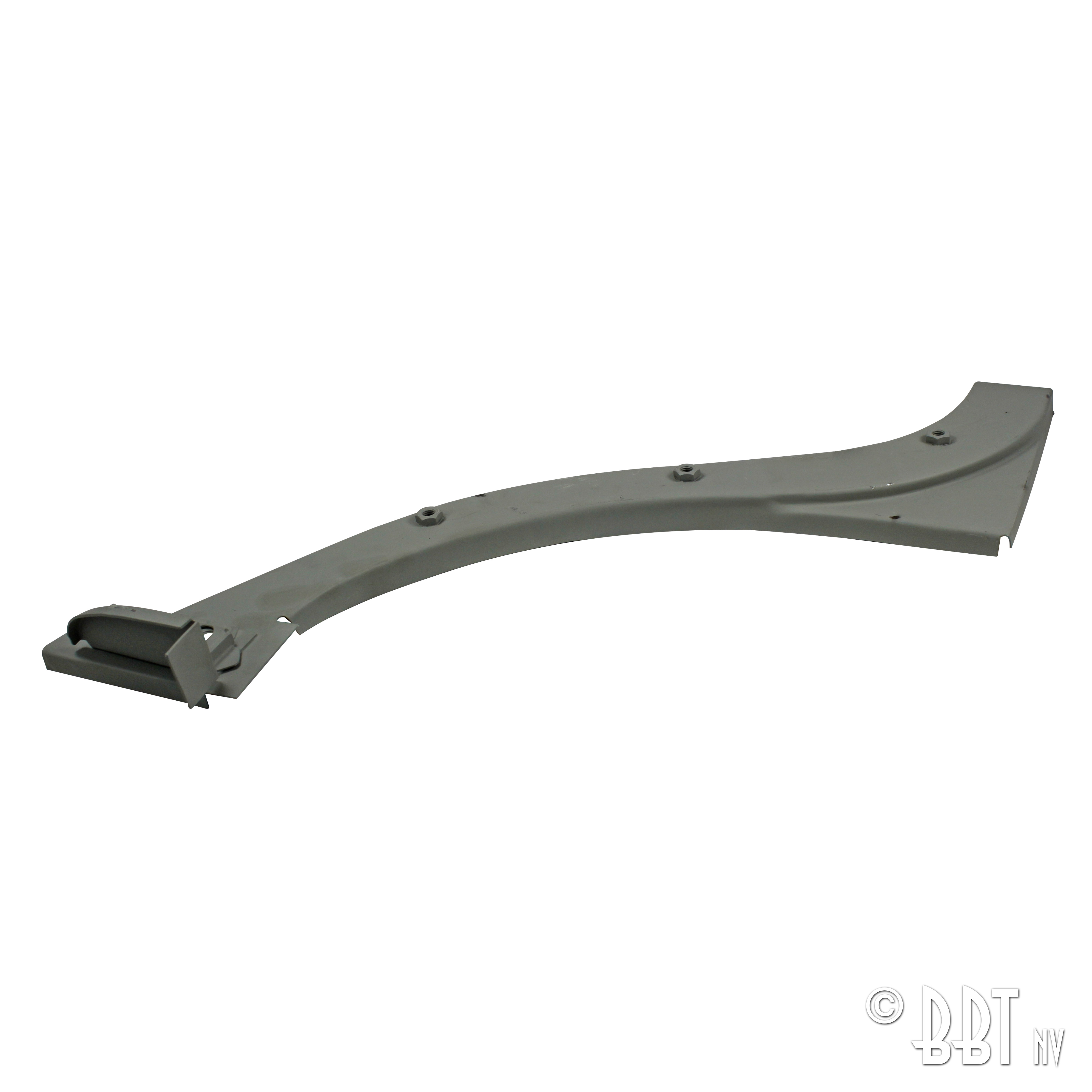 Dessous de longeron avant, gauche 