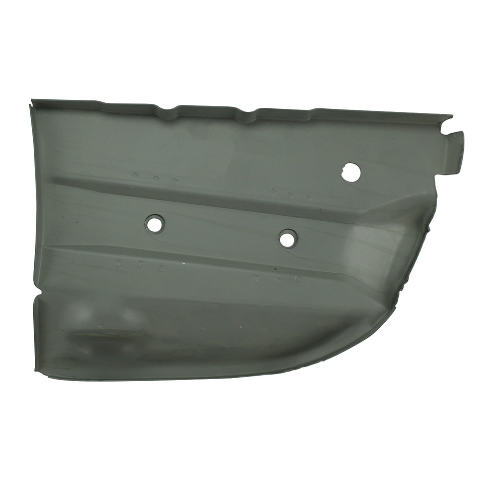 Bumper mount on plate rear, right 