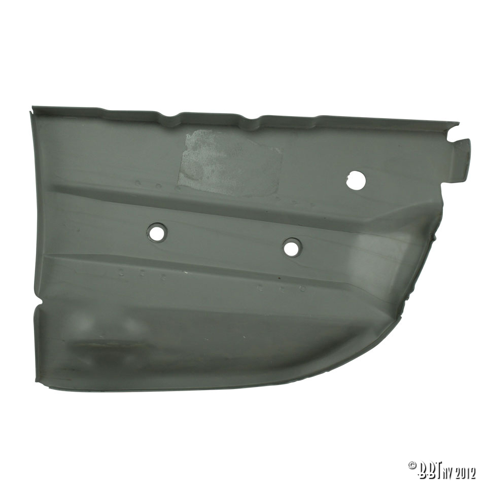 Bumper mount on plate rear, right 