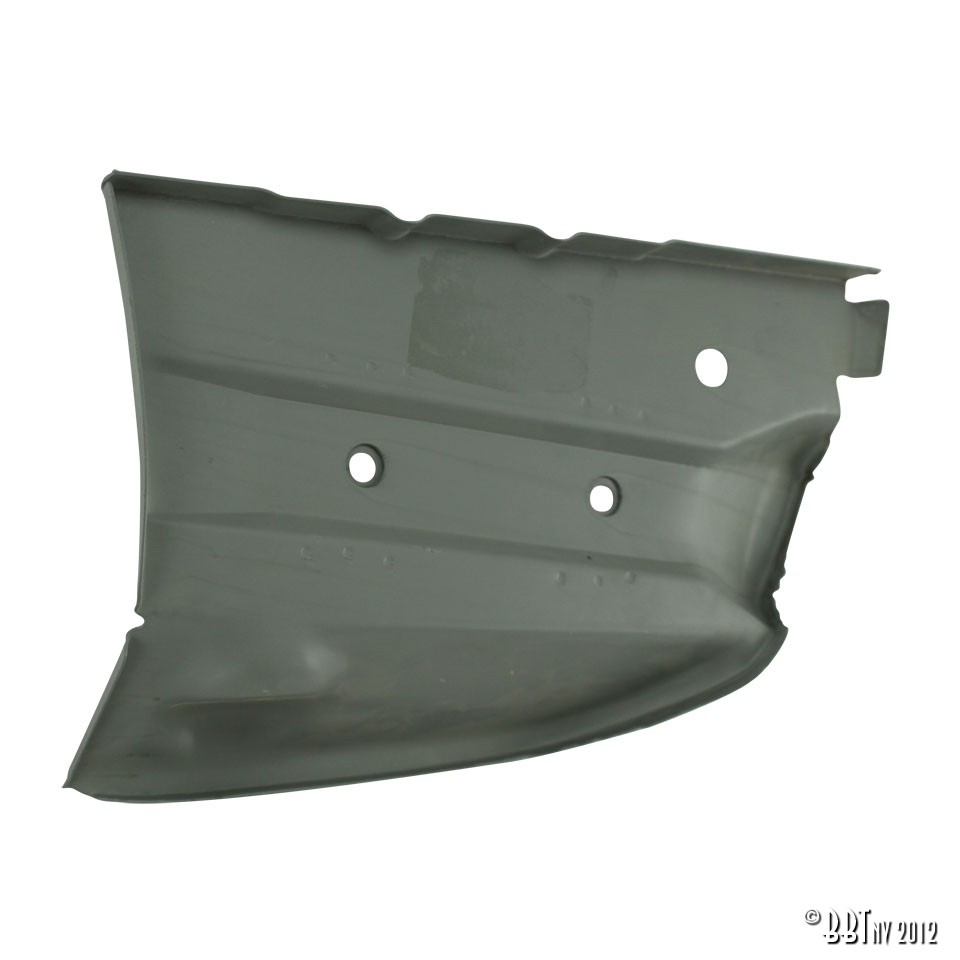 Bumper mount on plate rear, right 