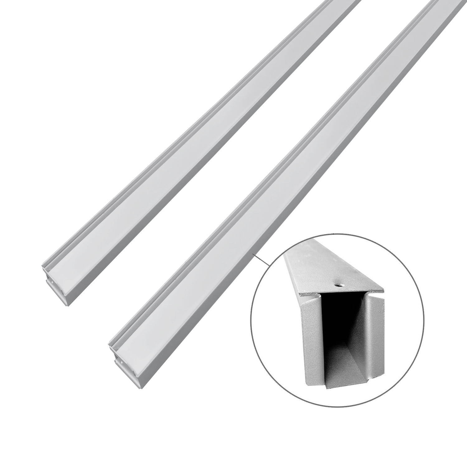 Set de Rayons de longitude sous plancher de benne pick-up (double Cabine) 261 801 841B + 841D