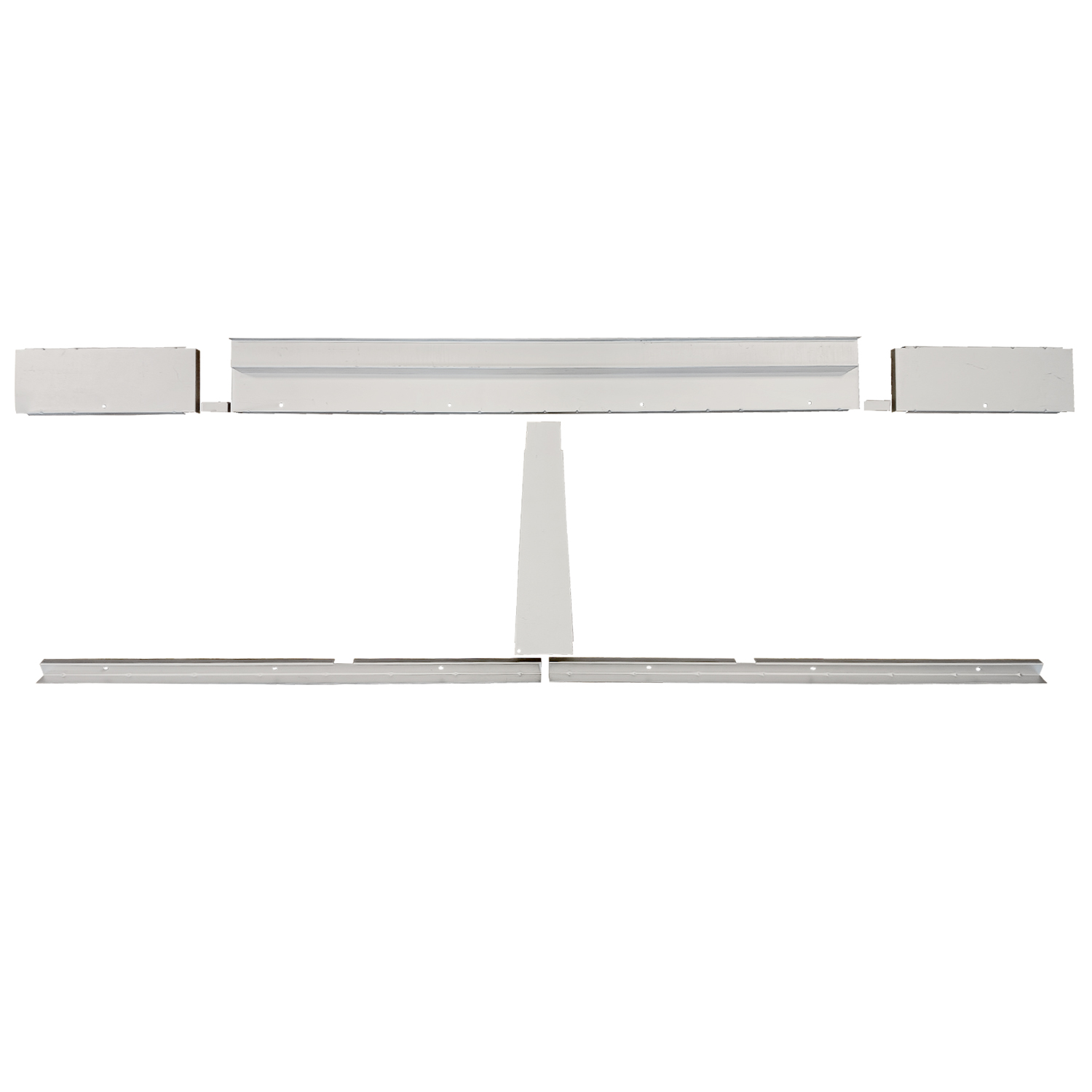 Divider panels treasure chest / fuel tank pick-up 261 801 885 (x2) + 261 801 889 + 261 801 891D