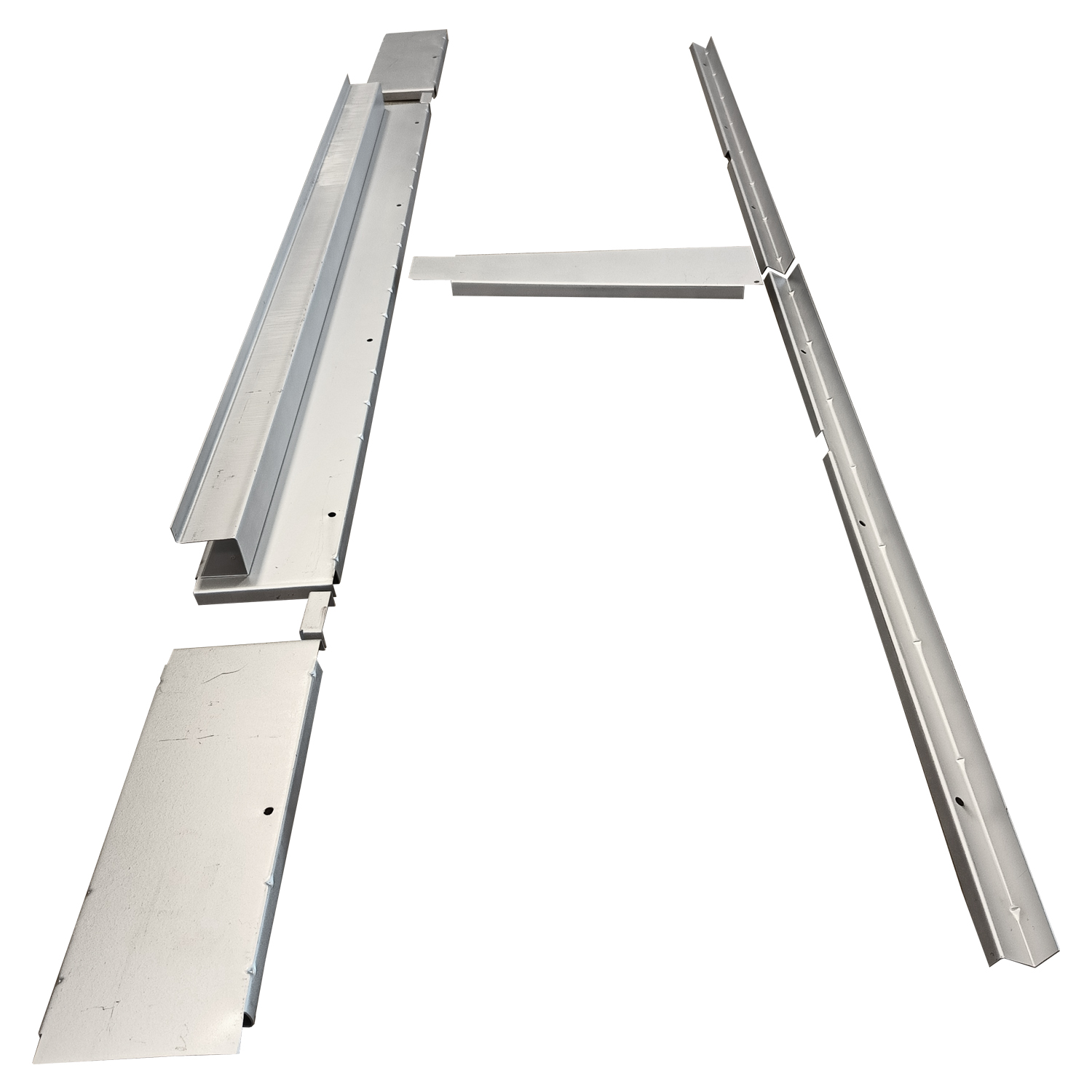 Divider panels treasure chest / fuel tank pick-up 261 801 885 (x2) + 261 801 889 + 261 801 891D