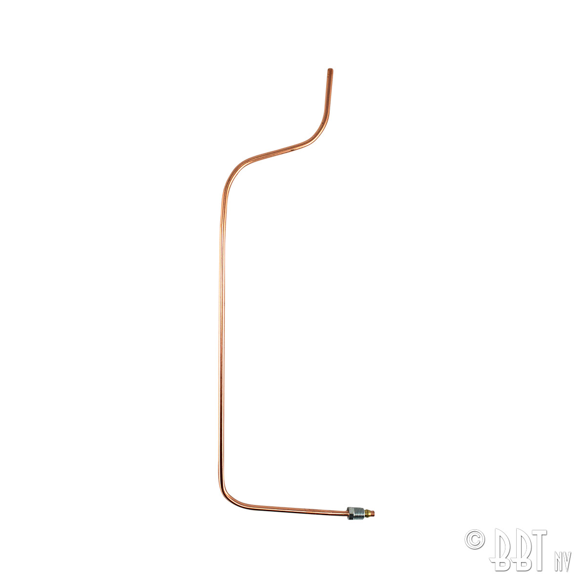 Benzineleiding koper 30pk chassis-pomp 6mm 111 127 521A