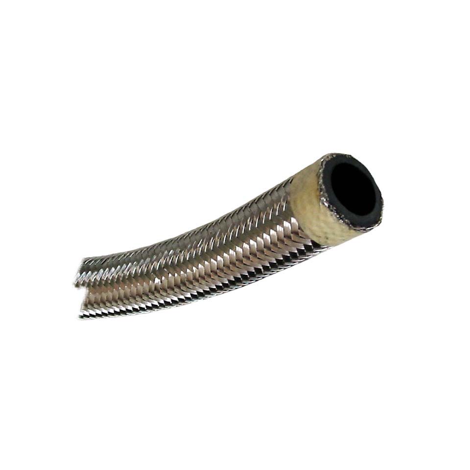 Oil hose, reinforced with stainless steelby metre 