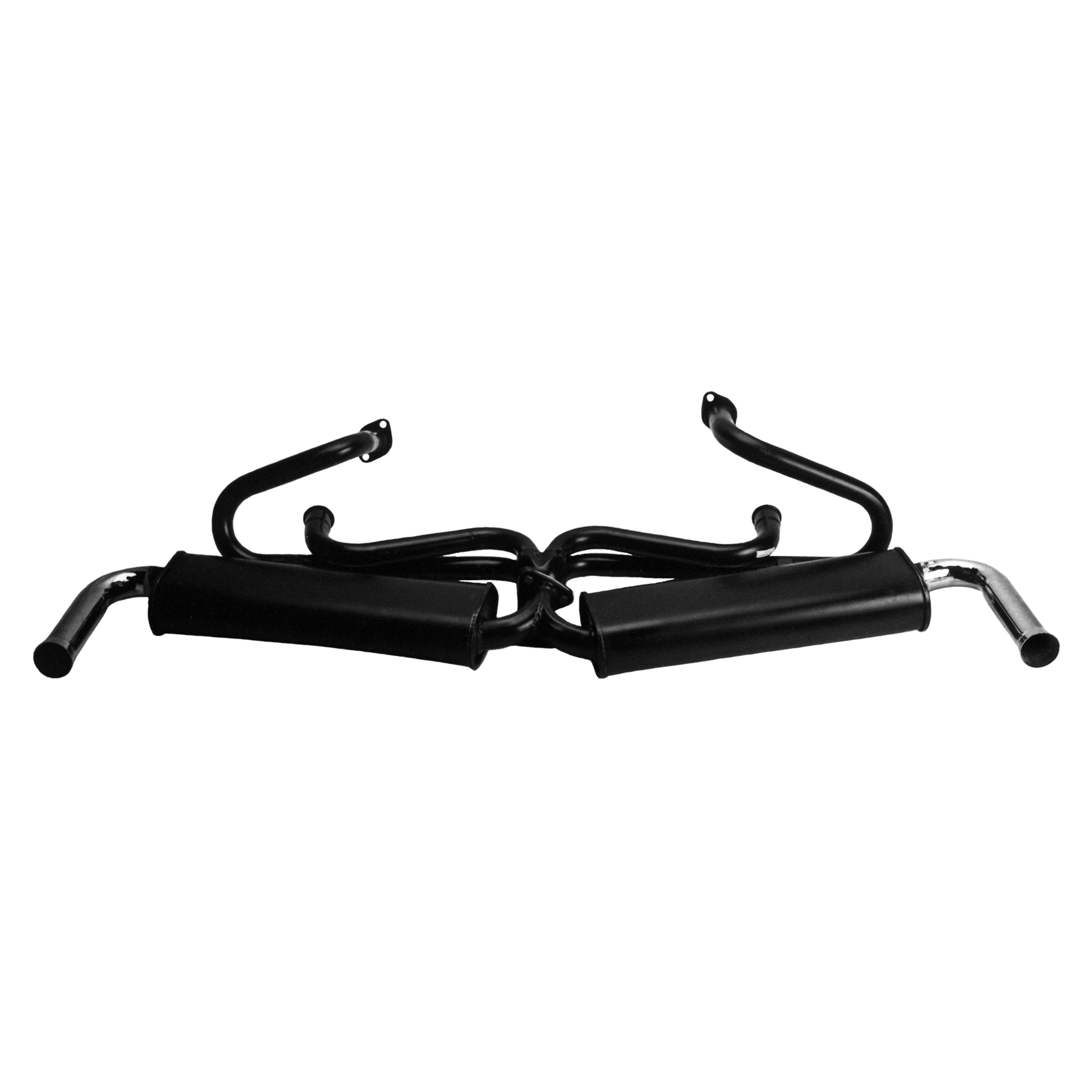 Exhaust 'Dual Quiet pack' 