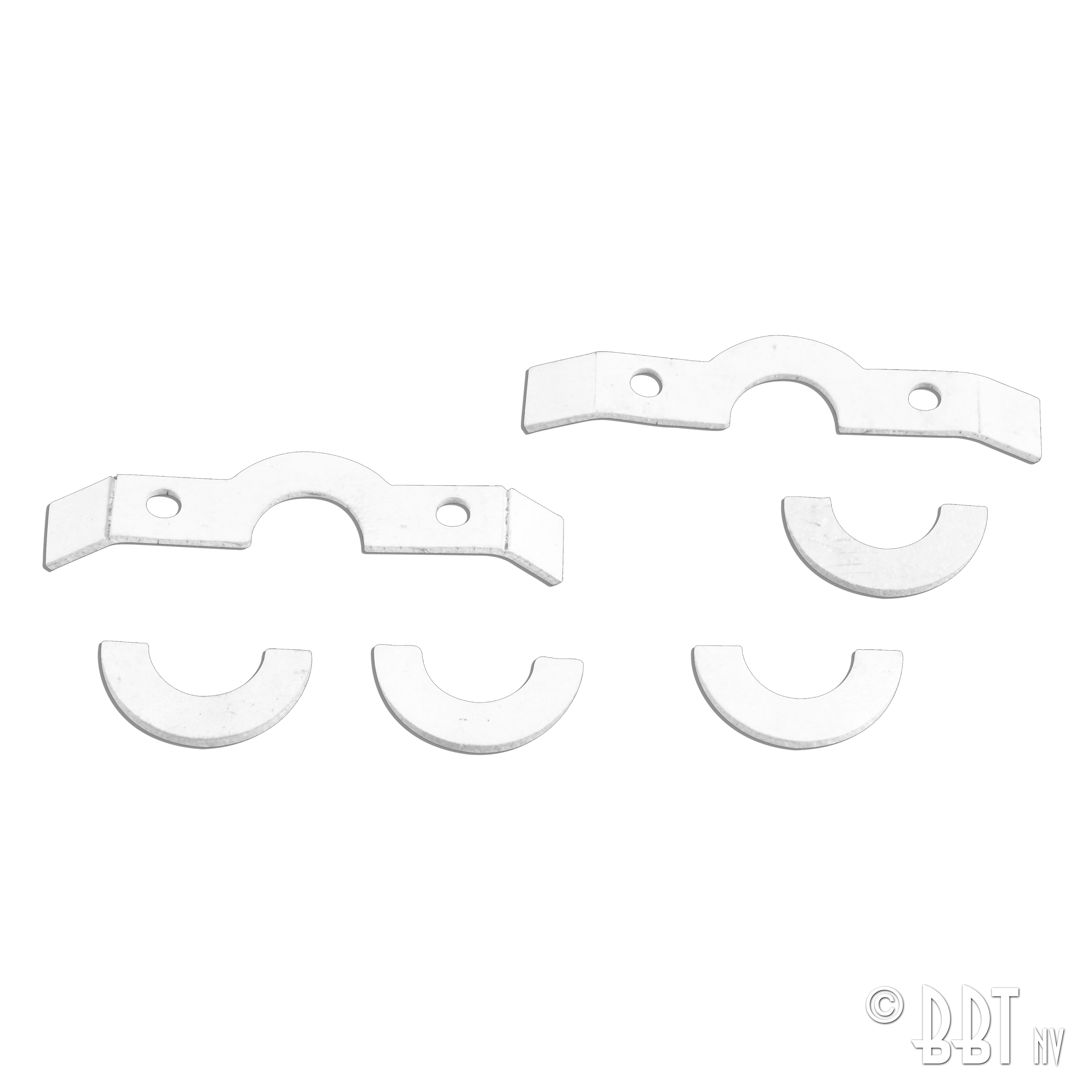 Kit de isolamento de válvula termostática 113 119 597 (x2) + 113 119 599 (x2)