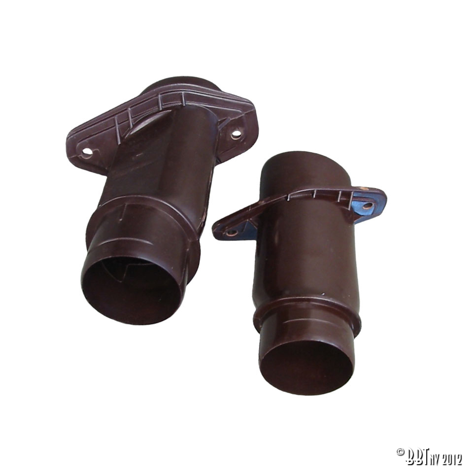 Tubos da sofagem, baquelite, par 111 255 415F + 111 255 416F