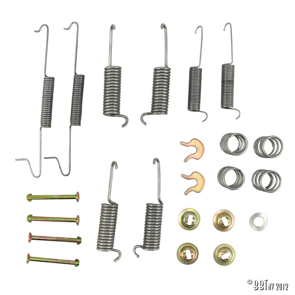 Kit de fixation de mâchoires arrière 251 698 545