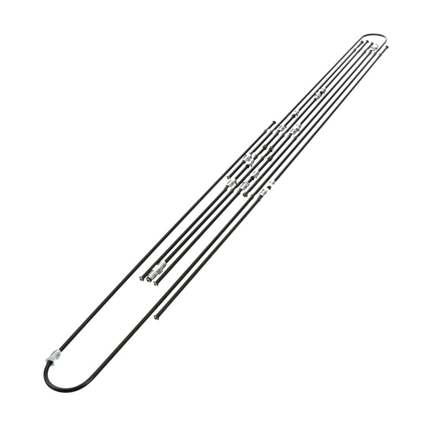 Jogo de tubos metálicos de travão, discos, original 