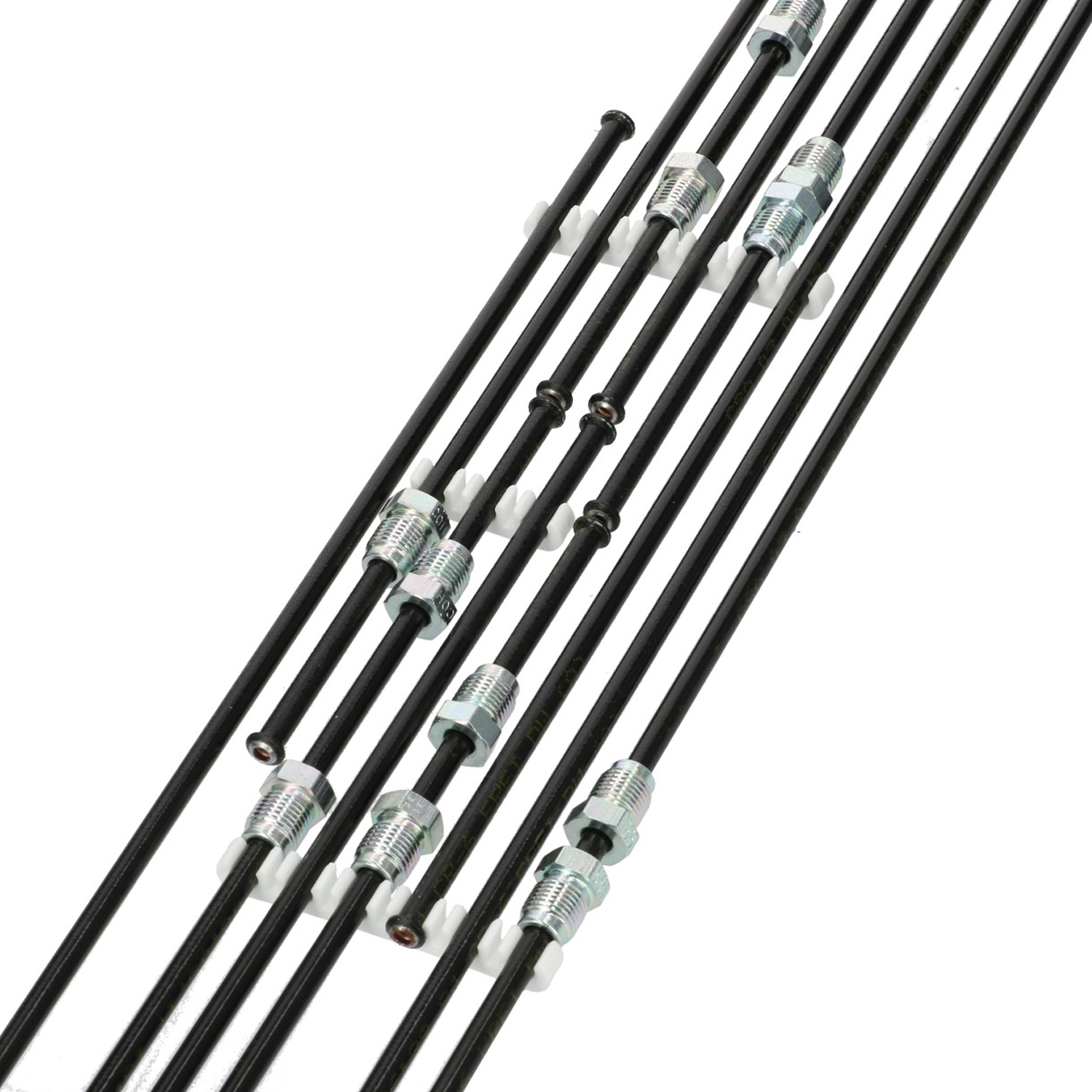 Jogo de tubos metálicos de travão, discos, original 