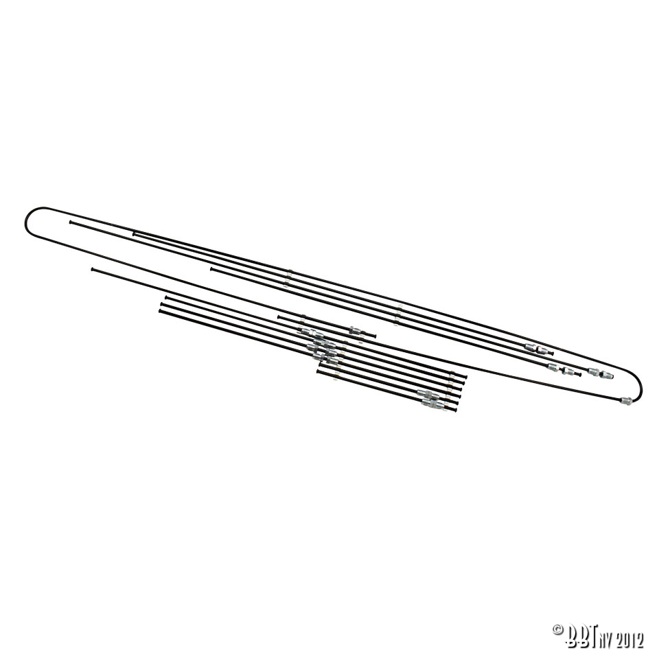 Bremsleitungssatz - ohne bremskraftverstarker 