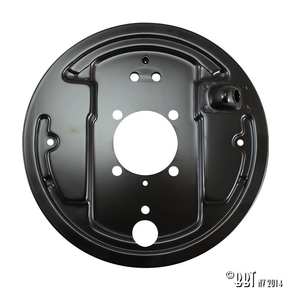 Backing plate, rear, left 211 609 439B