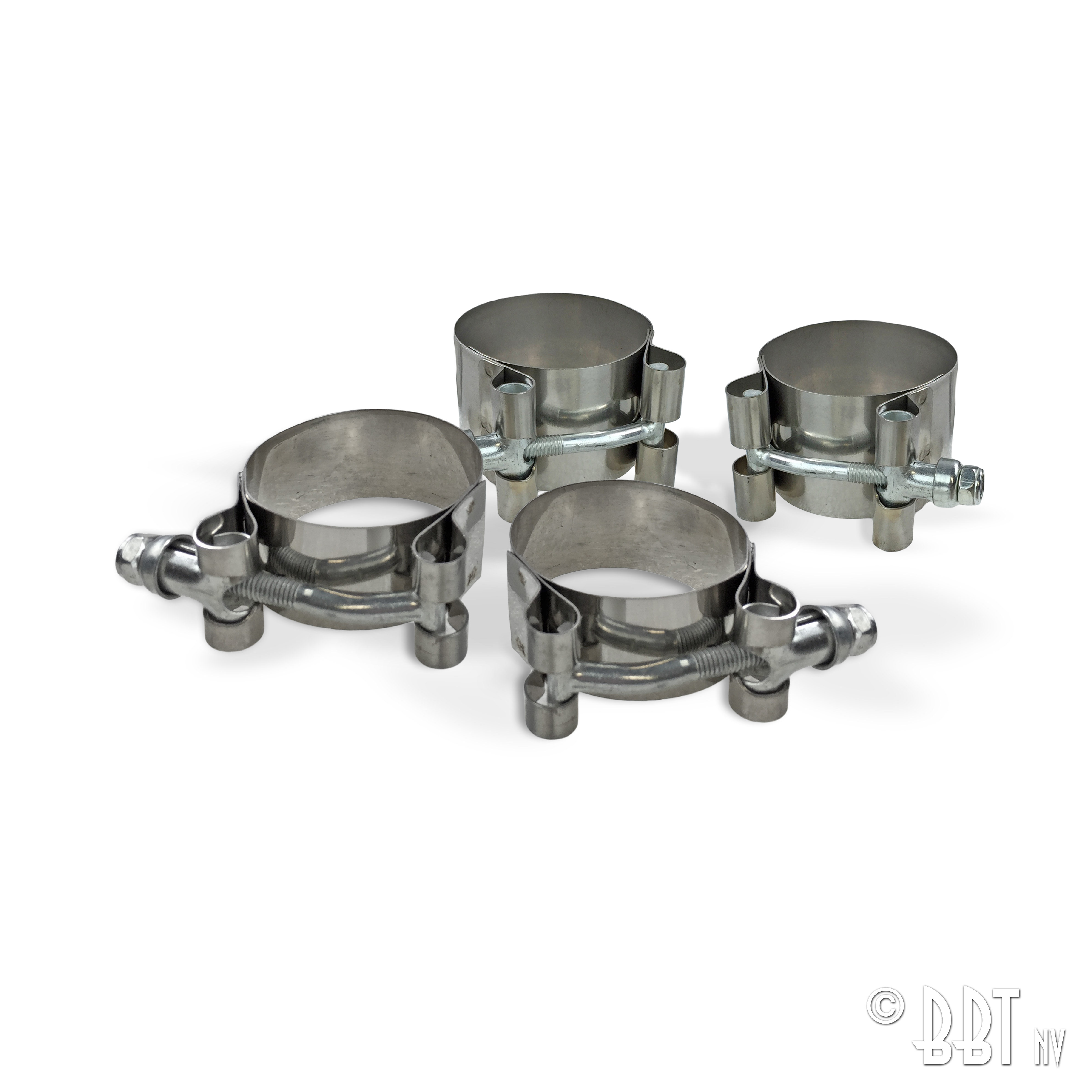 Clipes S/S com parafusos para montagem da barra estabilizadora dianteira 