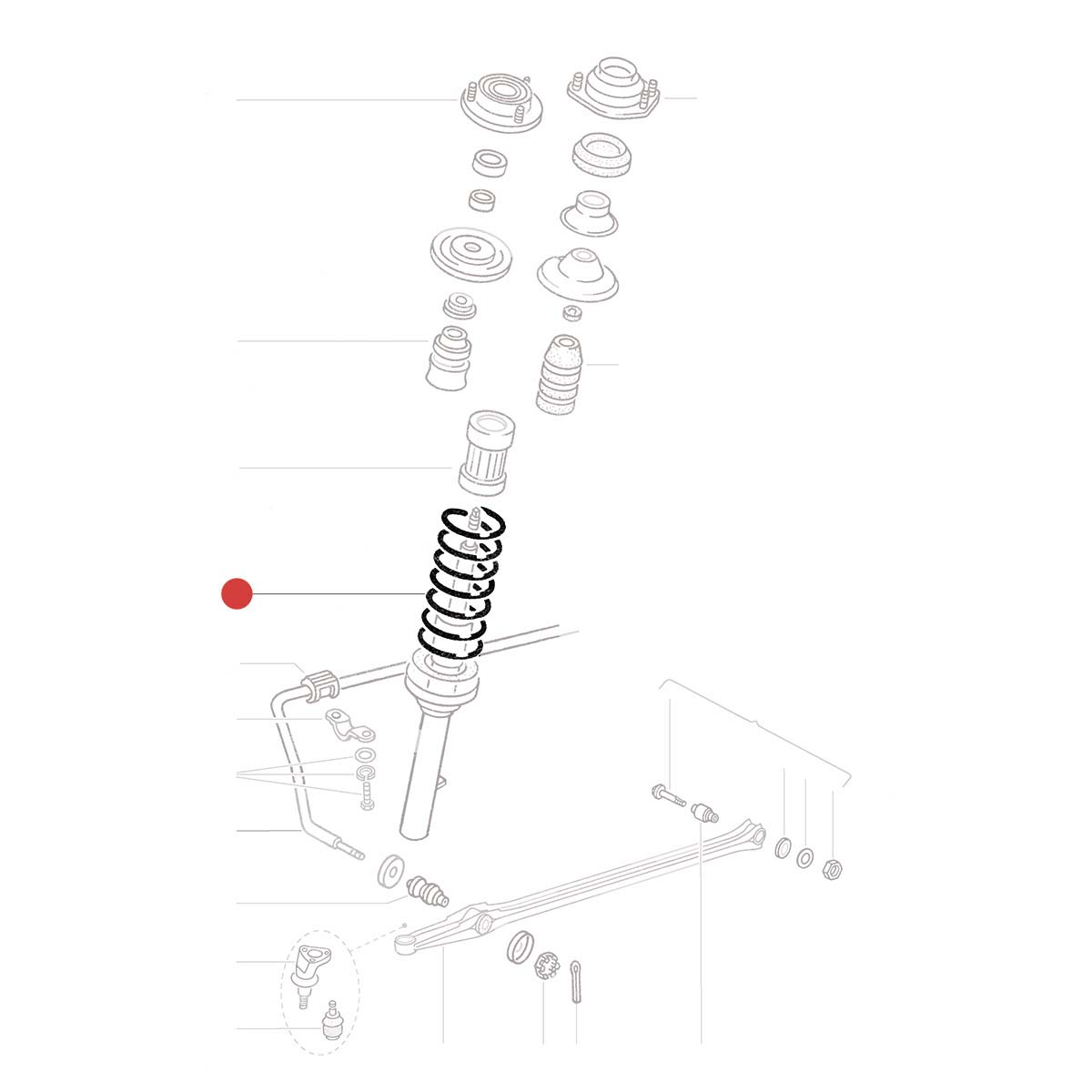 Feder, gebraucht, pro Stück 