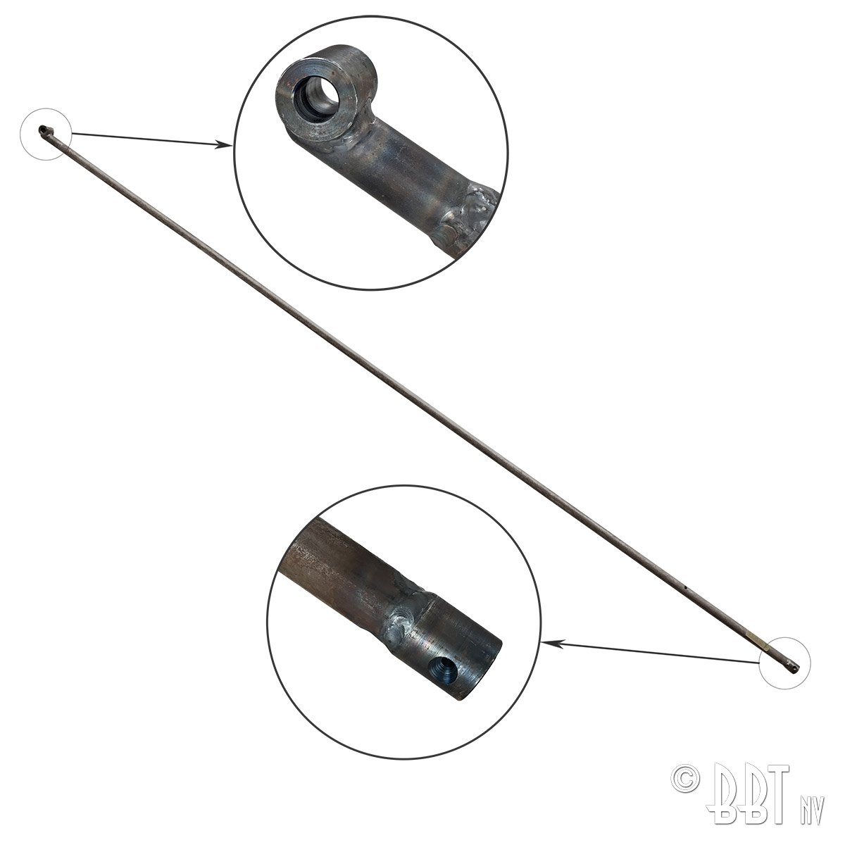 Shift rod rear 211 711 171D