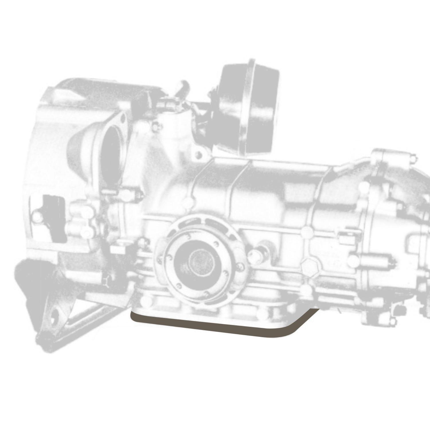 Gasket oil sump automatic 001 301 139A