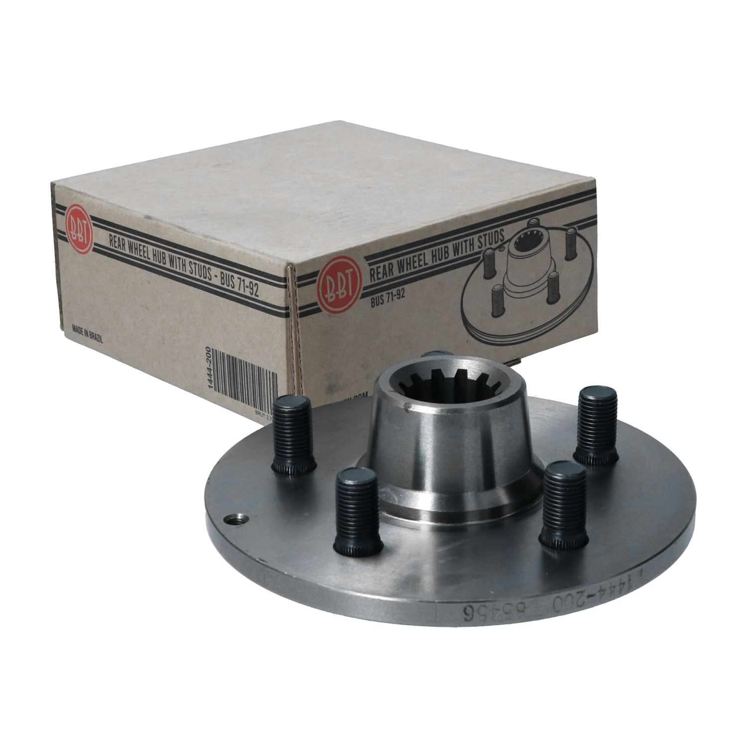 Wheel hub rear with studs 211 501 619