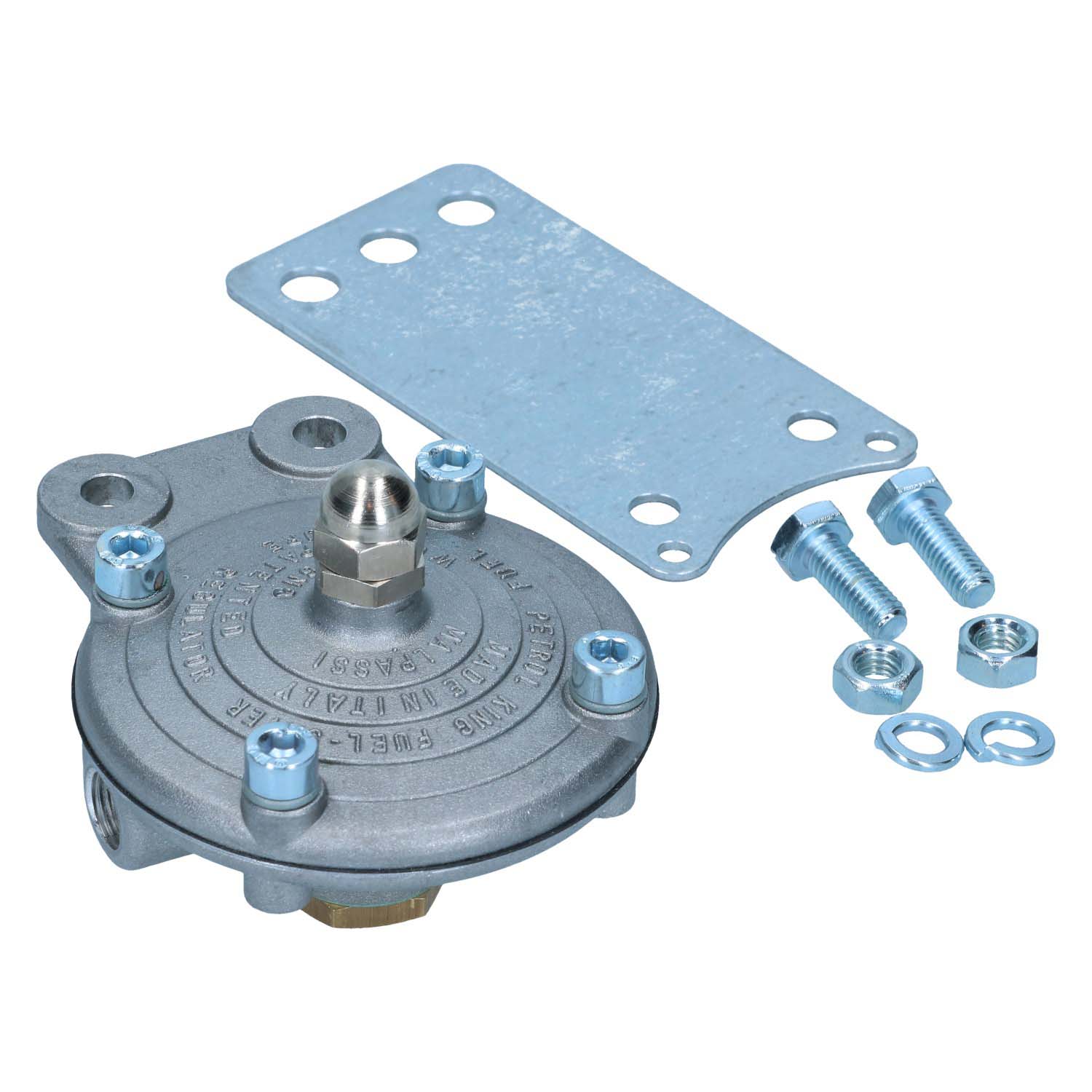 Fuel pressure regulator adjustable 'Filter King' 