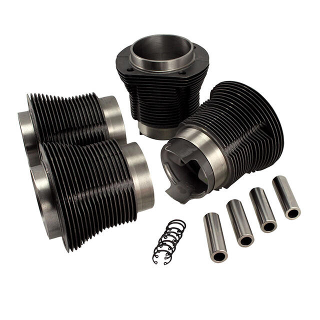 Kit de pistões e camisas, fundidos, superior 101,00 mm - inferior 97,20 mm 
