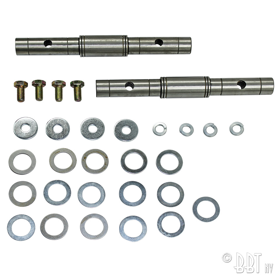 Rocker shafts, fortifiedas pair 