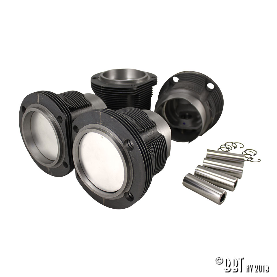 Piston and cylinder kit with flat top pistons Type4/9142000 cc - 94,00 mm 