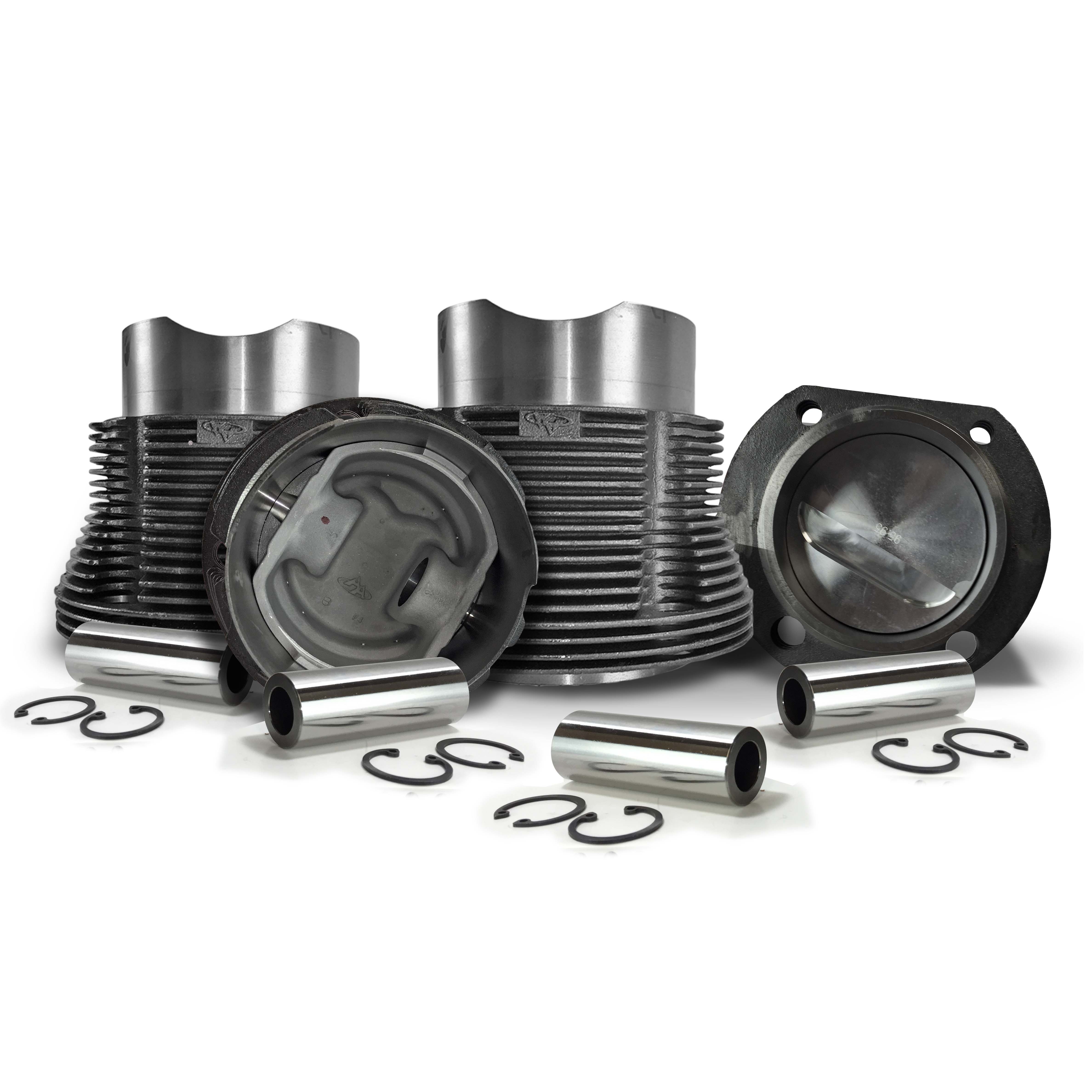Kit de pistões e camisas de grande calibre, Tipo 4, 2000 cc - 96 mm 