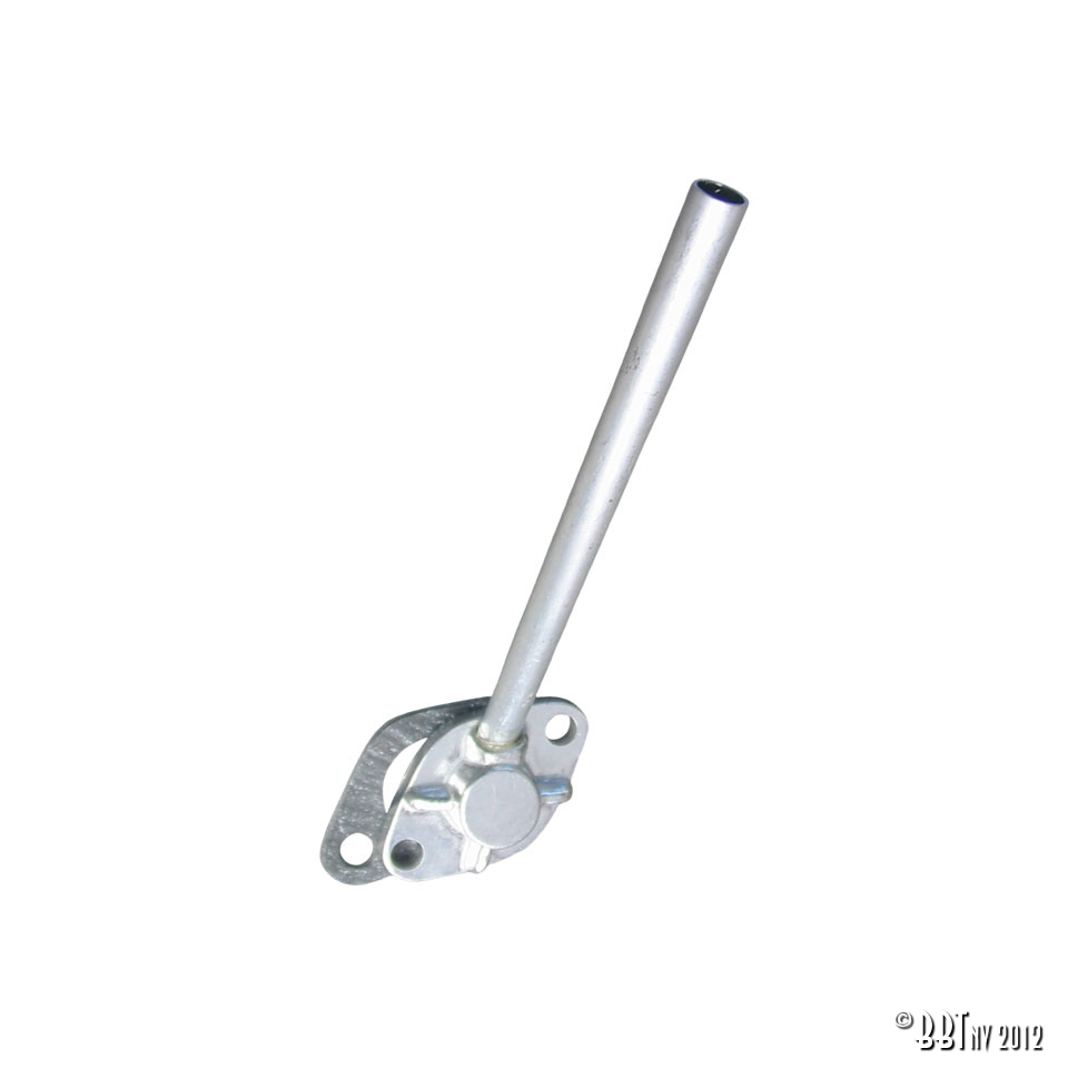 Oil level dipstick adapter 