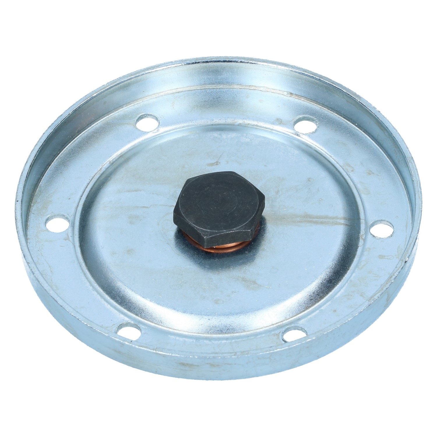 Oil sump plate 25-36 hp with drainplug 111 115 181B