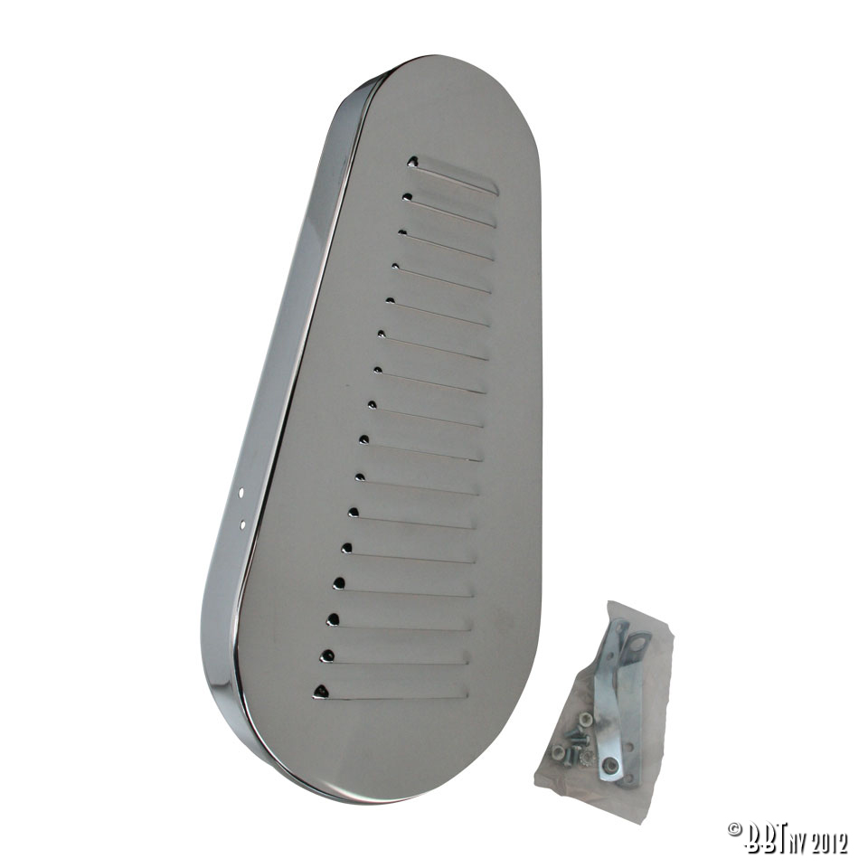 Pulley guard, with louvres 