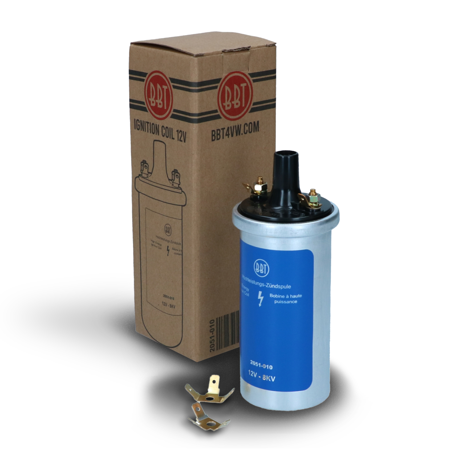 Ignition coil 12 Volt blue 043 905 115C