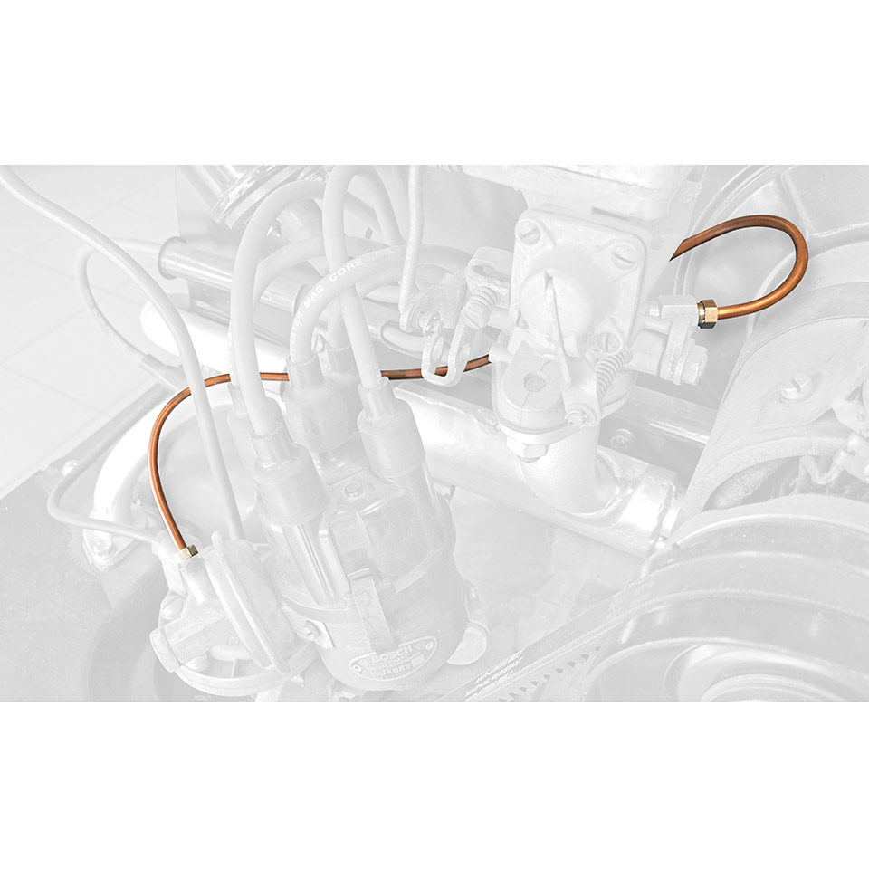 Tubo de vácuo do carburador 28PCI para o distribuidor 111 129 493A + 111 129 495(x2) + 111 129 499(x2)