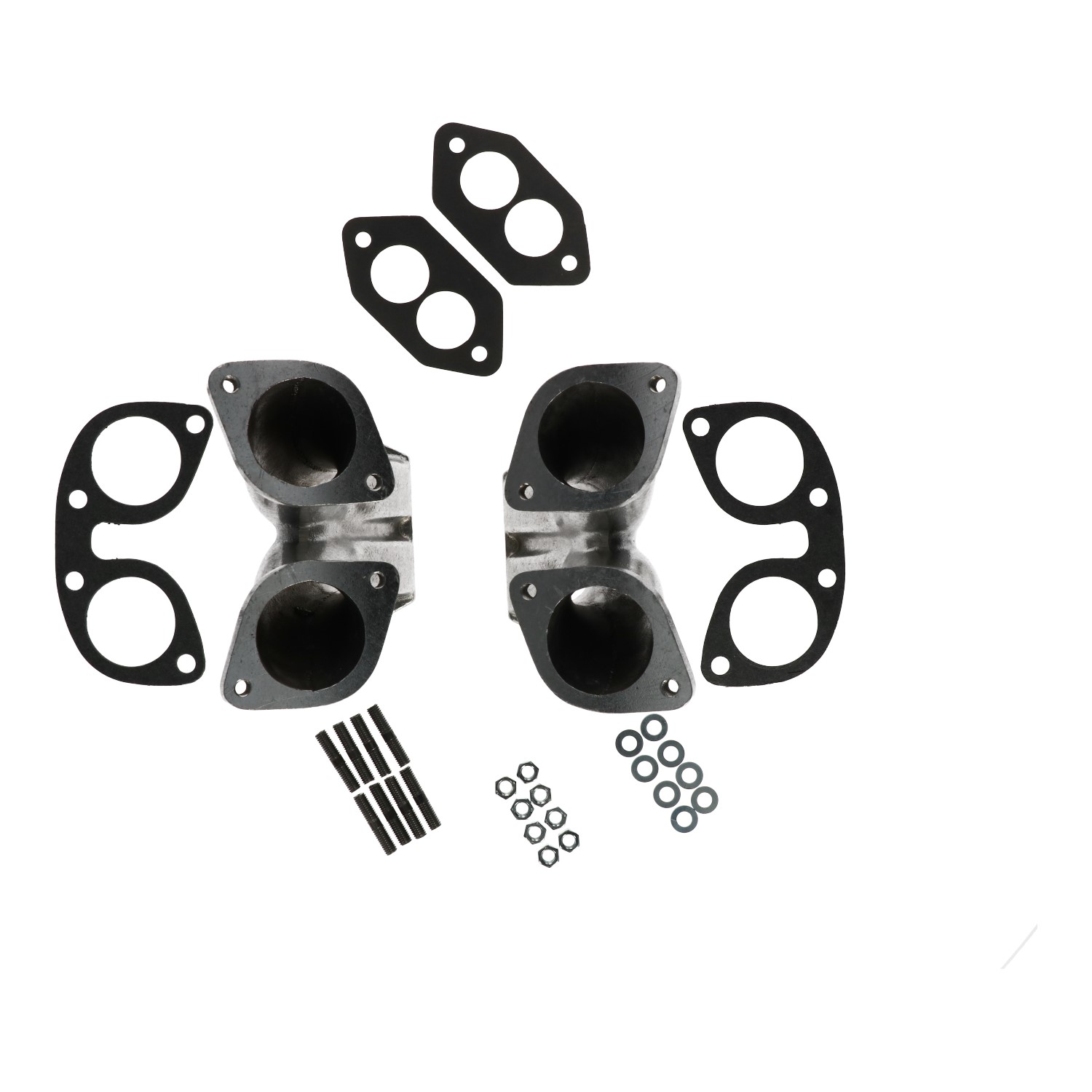 Pipes d’admission doubles 'Weber' IDF/ ‘Dell’orto’ DRLAà pied large 