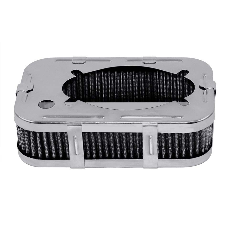 Luftfilter, rechteckig, für Weber-Registervergaser 