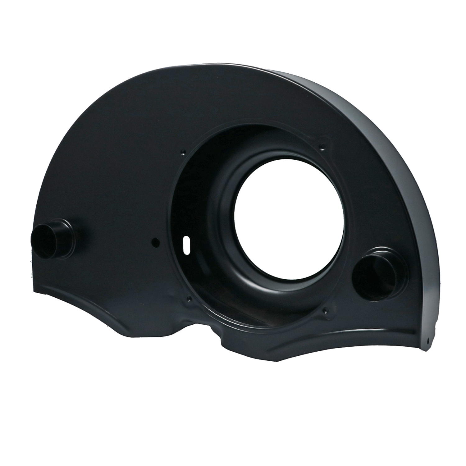 Fan shroud, with ductswithout doghouseblack 