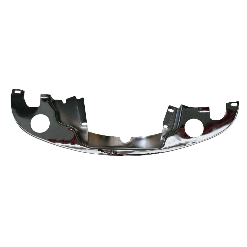 Tôle arrière du moteur,avec chauffage / préchauffage (chromée) 