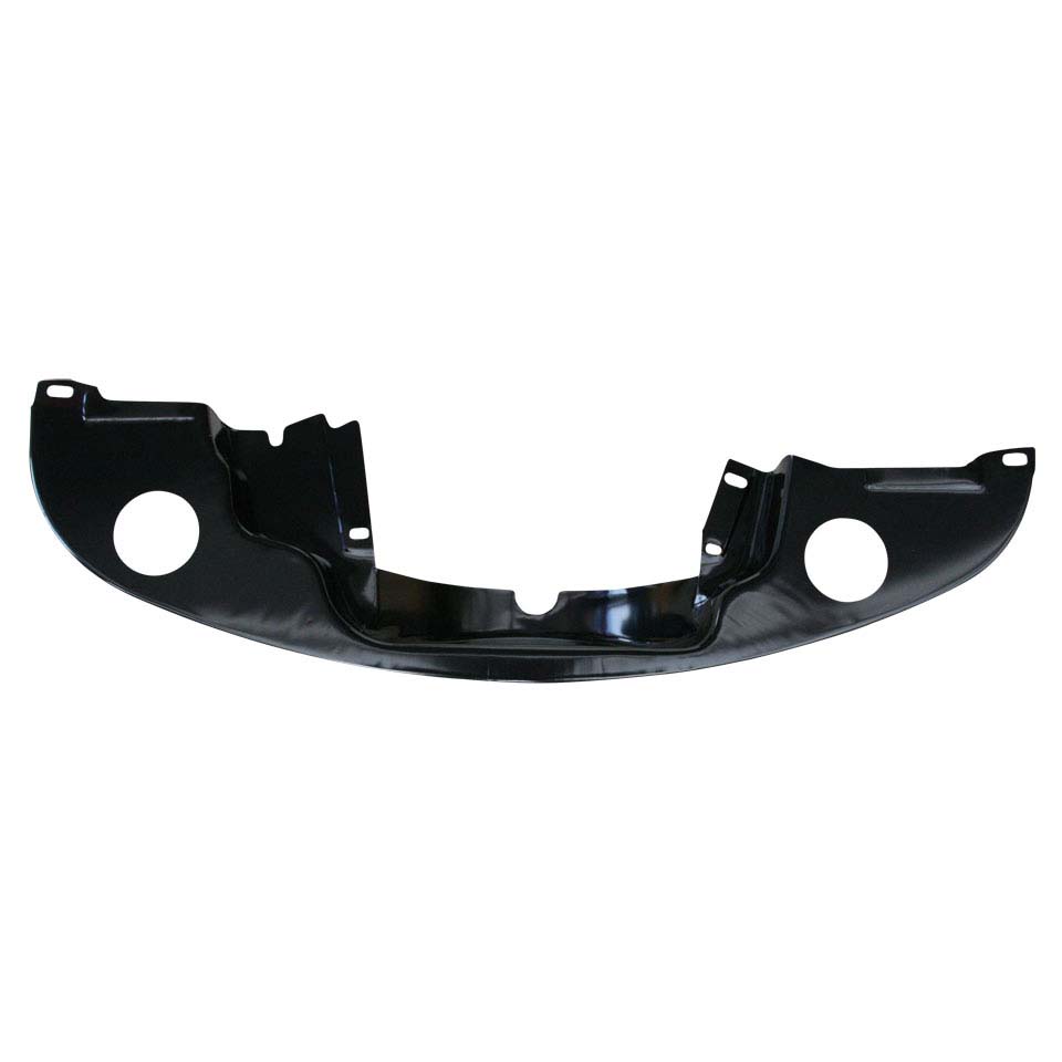 Tôle arrière du moteur,avec chauffage / sans préchauffage (noire) 