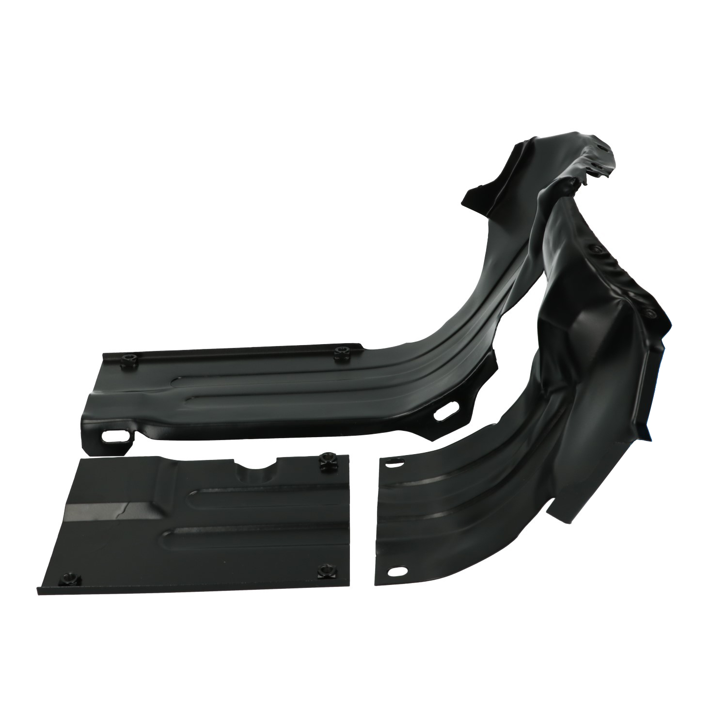 Chapas de proteção de calor, preta 