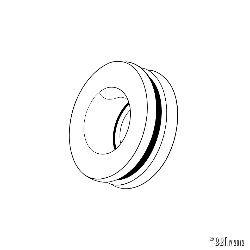 Caoutchouc axe d'essuie-glace (2pcs) 111 955 265A / 161A