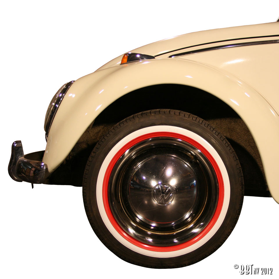 Faixa de pneu, branco/vermelho, (pequeno), 15 polegadas, 4 unidades 