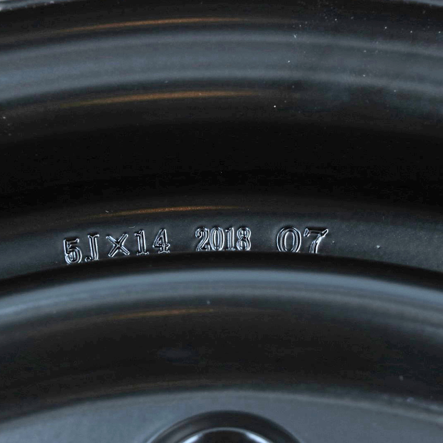 Jante standard - 5,0 x 14 - 5 furos (5x205), preto 211 601 027F